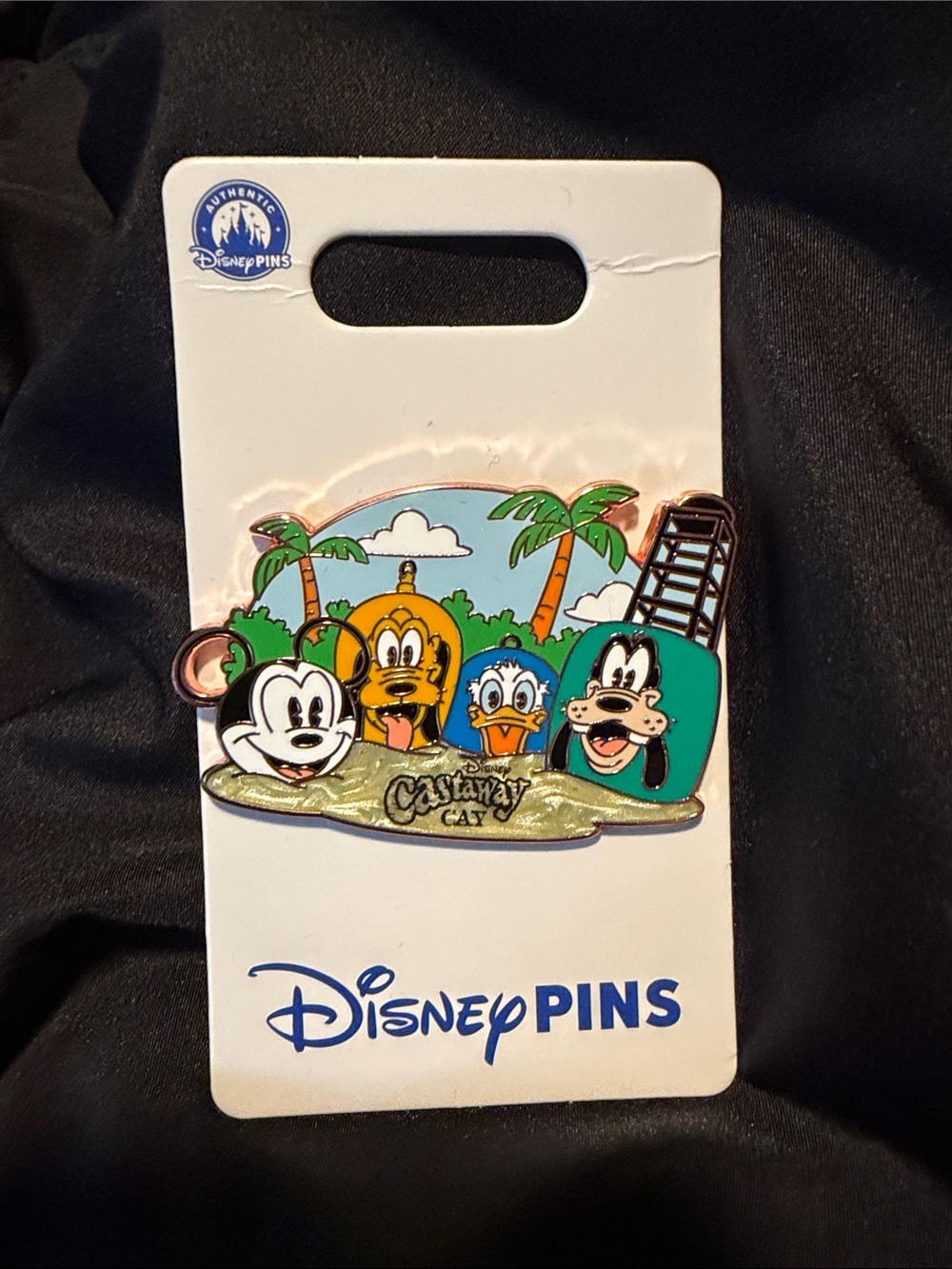 Disney Castaway Cay Character Buoy Pin